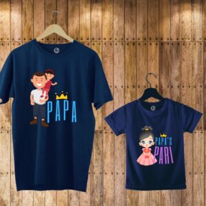 t shirts for father & daughter